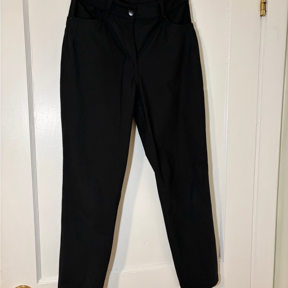 lululemon athletica Classic Black Straight Leg Pants